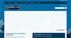Desktop Screenshot of ccautobody.net