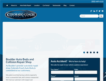 Tablet Screenshot of ccautobody.net